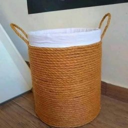 Корзина из бутылки своими руками