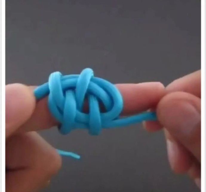 Плетение узла-шара