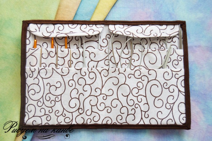 Органайзер для крючков и спиц