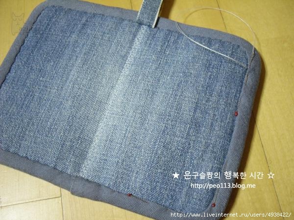 Прихватки из старых джинсов