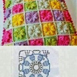 Вязаные подушки для домашнего уюта