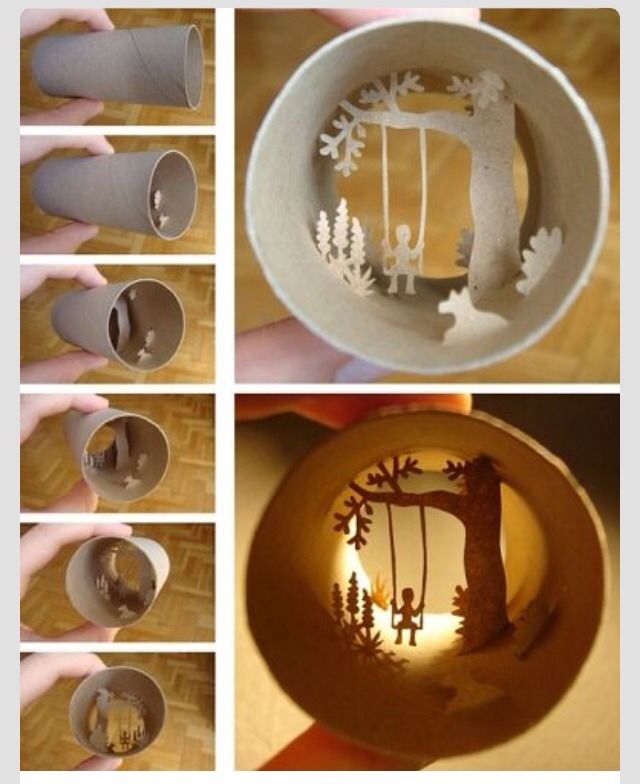 Целый мир в бумажных цилиндрах: вдохновляющие идеи