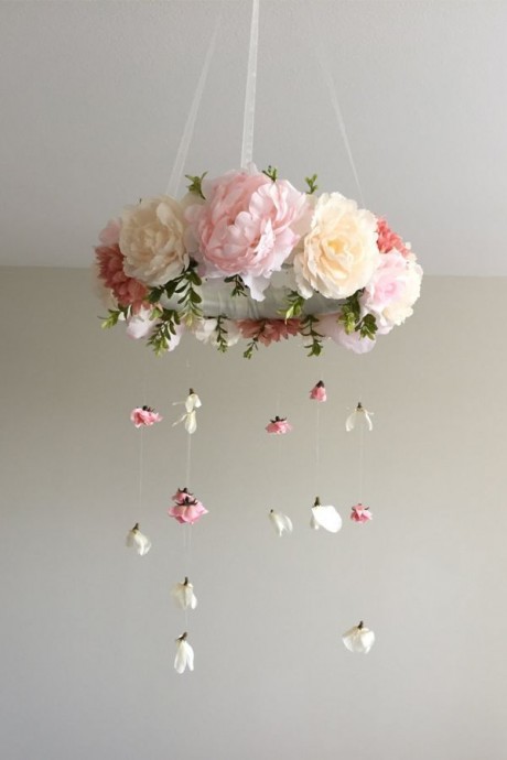 Цветочные мобили