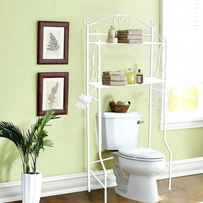 Идеи интересных полок для туалета