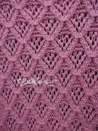 Интересные узоры на спицах