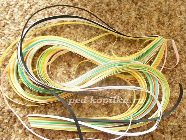 Картина в технике квиллинг: мастер-класс