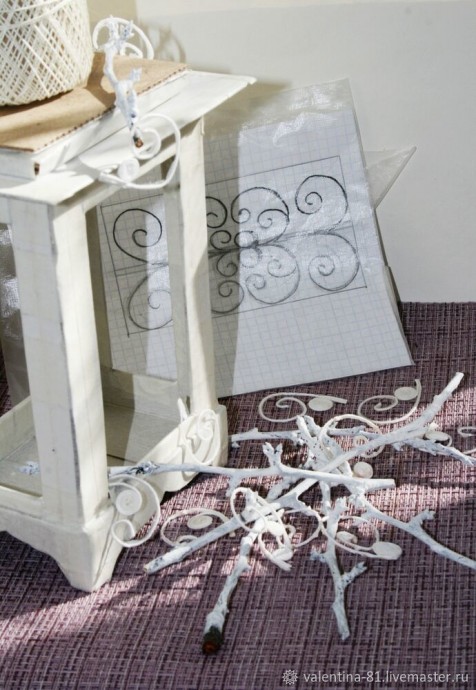 Декоративный фонарь для интерьера и фотосессий