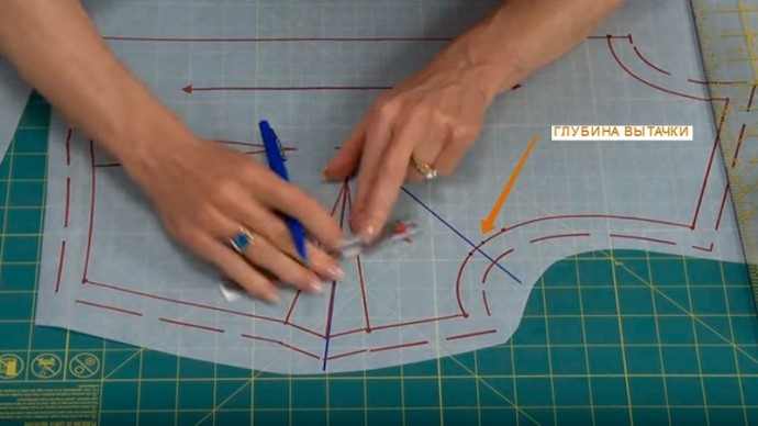 Исправляем дефект в области проймы