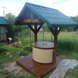 Домик для дачного колодца своими руками