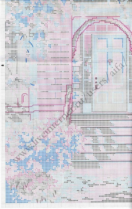 ​Вышиваем отличный домик