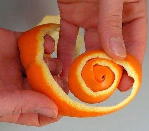 Чудесный апельсиновый декор