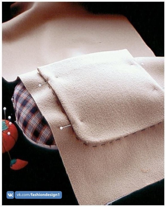 Как пришить накладной карман невидимым швом
