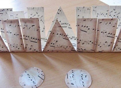 Корзинка из бумаги