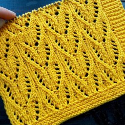 ​Красивейший узор спицами для кардигана, топа, джемпера