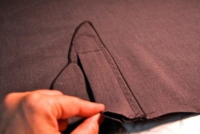 Интересный вариант обработки низа рукава