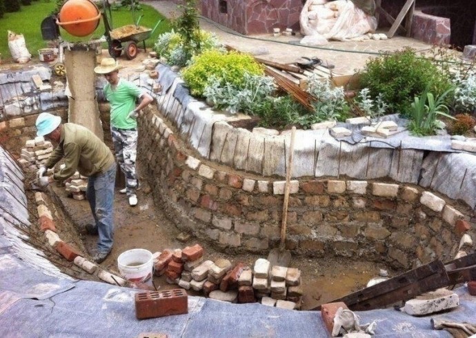 Водоем своими руками Водоем своими руками