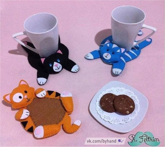 Шьём подставки для чашек