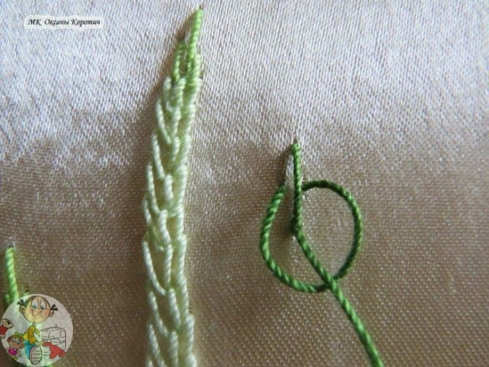 Вышиваем колоски пшеницы Вышиваем колоски пшеницы