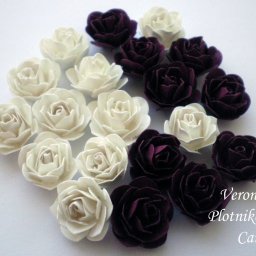 Розочки из картона: мастер-класс