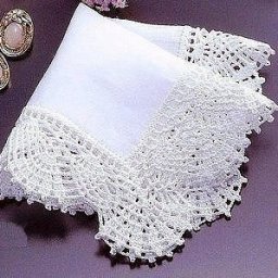 Кайма крючком в копилку