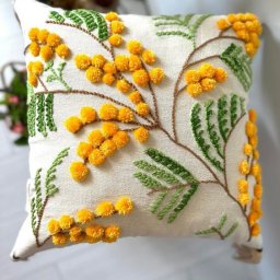 Восхитительные цветочные подушки для уютного декора вашего дома