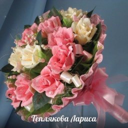 ​Мастер-класс по изготовлению портбукетницы для конфетного букета