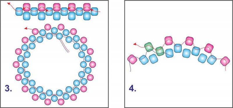 Очень красивый цветок из бисера