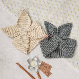 Повязка на голову крючком