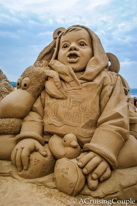 Скульптуры из песка: чудесные идеи для вдохновения