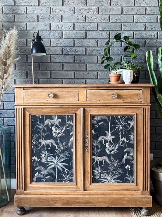 ​Украшение мебели декупажем