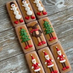 ​Идеи росписи новогодних пряников