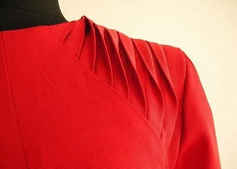 Декор из складок