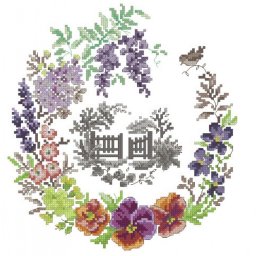 ​Вышивка в круге