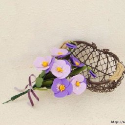 Цветы из фетра: мастер-класс