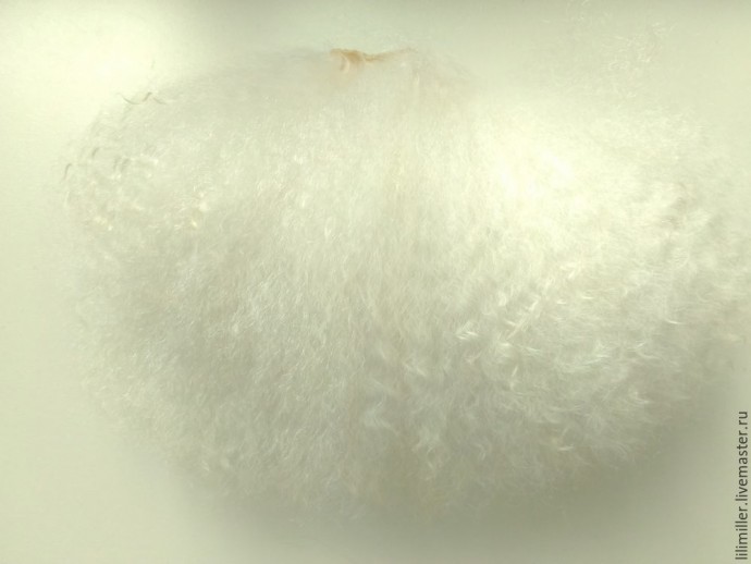 Волосы для интерьерной куклы