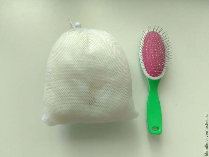 Волосы для интерьерной куклы