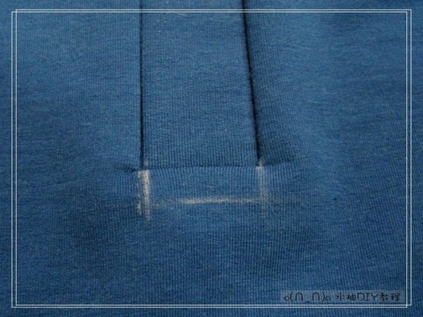 Техники шитья застёжки поло