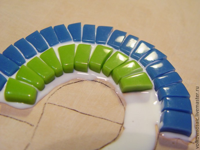 Шкатулка для документов в смешанной технике