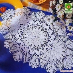 ​Кружевные салфетки