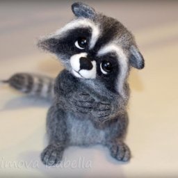 Мастер-класс по валянию енота