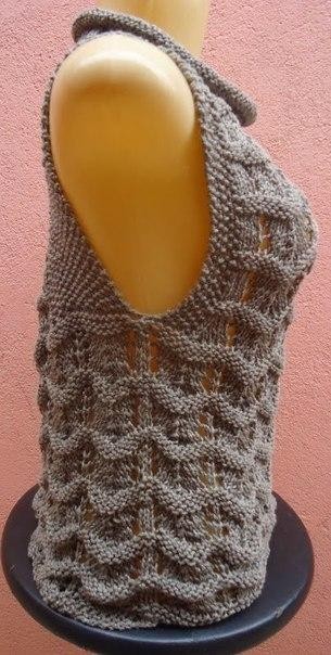 Очень красивый узор с волнами