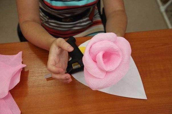 Огромные цветы для декора