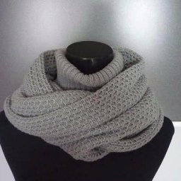 Шарф-капюшон с воротом