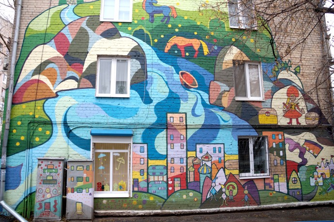 ​Варианты росписи домов: идеи для творческого вдохновения