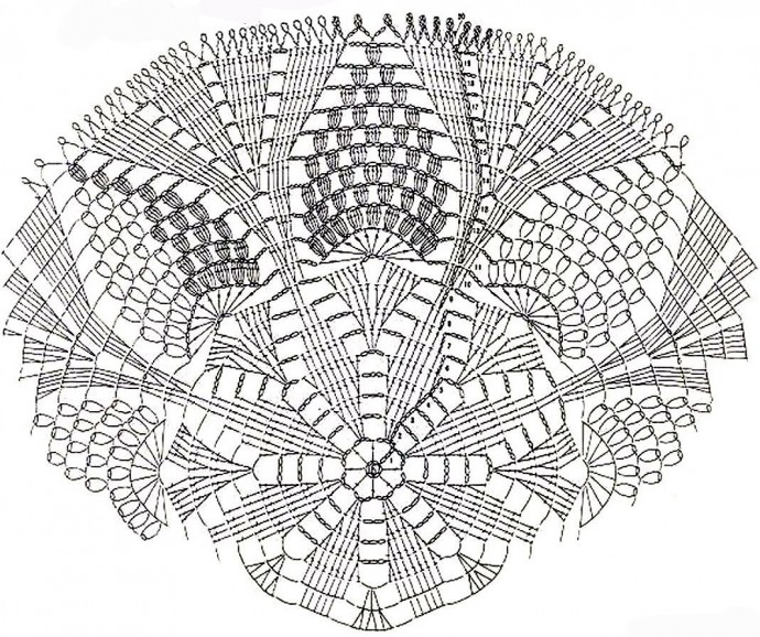 Виноградная салфетка