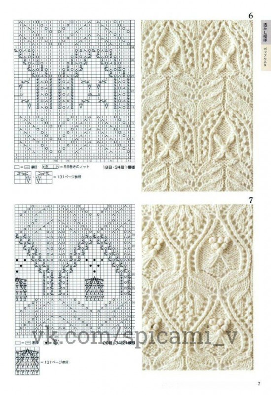 Бесконечно красивые узоры на спицах Бесконечно красивые узоры на спицах