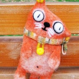 Чехол для телефона "Рыжий кот" своими руками