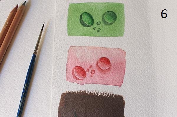 Рисуем капельки воды