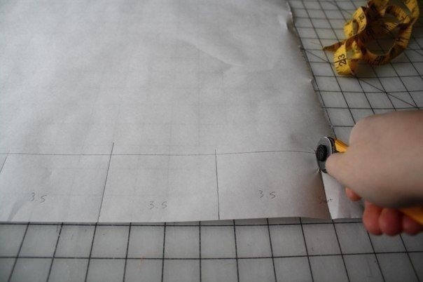 Фестоны на платье или фестончатый контур