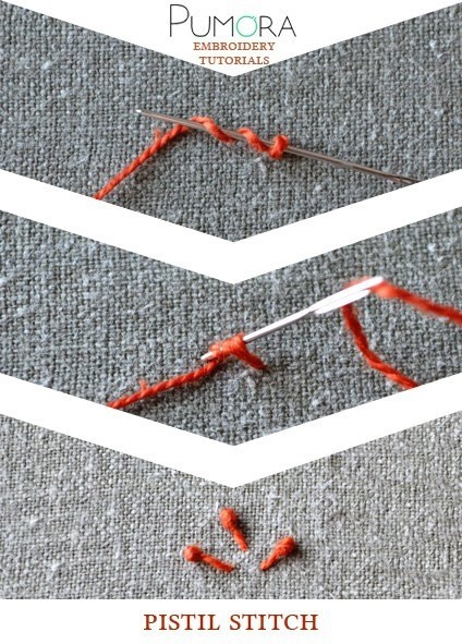 Поле французских узелков